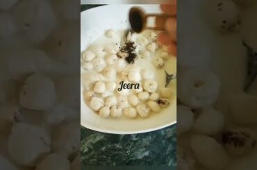 Healthy makhana raita recipe | weight-loss recipe| #shorts