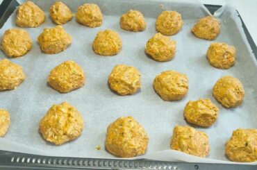 The tastiest and easiest zucchini balls new RECIPE healthy food.