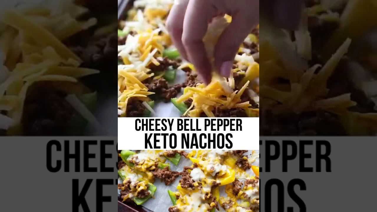 DINNER RECIPES | CHEESY BELL PEPPER KETO NACHOS (LOW CARB) #shorts #healthy #food #keto #youtube DINNER RECIPES | CHEESY BELL PEPPER KETO NACHOS (LOW CARB) #shorts #healthy #food #keto #youtube