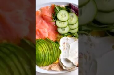 #shorts A simple and healthy meal-A healthy and simple meal with Avocado and eggs