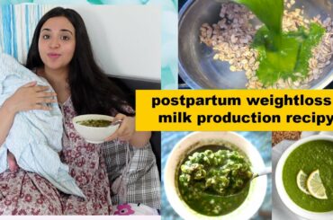 MY POSTPARTUM WEIGHT LOSS DINNER RECIPE~ HEALTHY SPINACH OATS FOR WEIGHT LOSS + MILK PRODUCTION