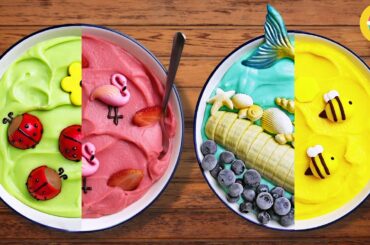 Healthy Breakfast Smoothie Recipes | Yummy Smoothie Bowls By Nyam Nyam