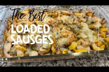 Loaded Sausages | Healthy Dinner Recipe