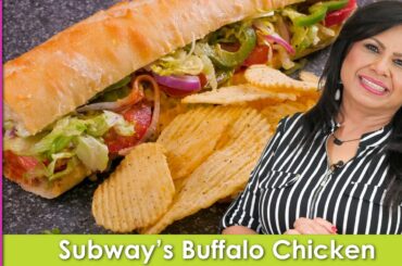 Subway's Toasted Buffalo Chicken Sandwich Recipe in Urdu Hindi - RKK