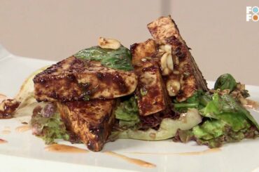 Tofu Salad Recipe | Tofu Salad for Weight Loss | Healthy High Protein Grilled Tofu Salad |foodfood