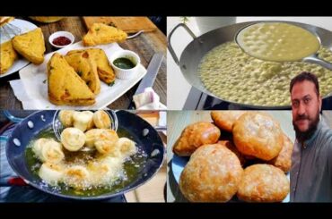 4 Easy Iftar Recipes Easy Kachori Recipe Dahi Phulki Recipe Bread Pakoda Samosa Roll Recipes