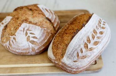 How to Make HEALTHY Sourdough Bread (Lots of Whole Wheat!)