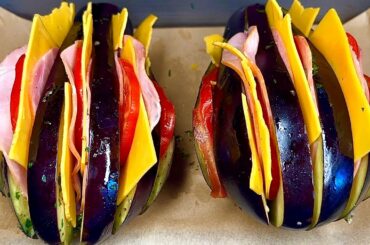 Why don't I have this recipe before? healthy and cheap food in 10 minutes ! Best Eggplant Dish EVER