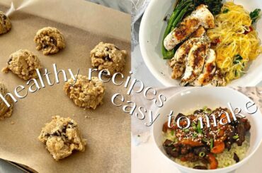 Healthy Recipes That Are Easy To Make | gluten free recipes