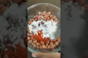 Crispy Peanut Fry Recipe | Peanut Snacks| Peanut masala Fry | Indian Snacks | Egg recipes #shorts