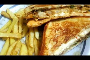 Shami Kabab Sandwich | Instant Sandwich Recipe | Frozen Beef Shami kabab | kebab Sandwich #Breakfast