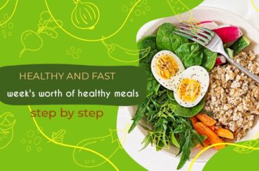 How to make a week's worth of healthy meals in just 5 minutes!