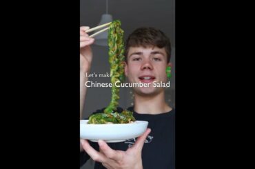 Easy Healthy Cucumber Spiral Salad Recipe