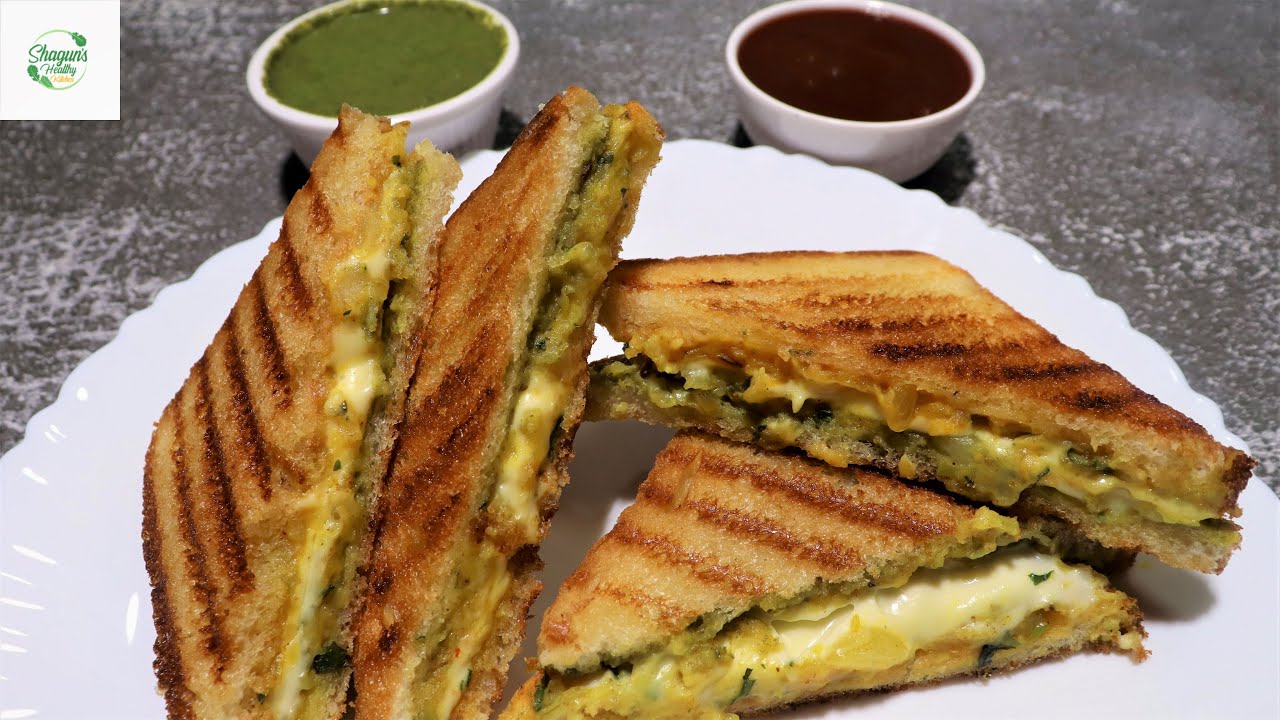 Potato Sandwich | Tawa Sandwich | Easy & Tasty Recipe | Shagun's Healthy Kitchen Potato Sandwich | Tawa Sandwich | Easy & Tasty Recipe | Shagun's Healthy Kitchen