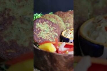 How to make easy and healthy falafel recipe. Try it in a wrap or in a roll!
