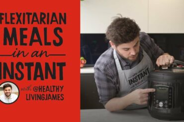 Flexitarian Meals in an Instant with Healthy Living James - Mushroom Arancini