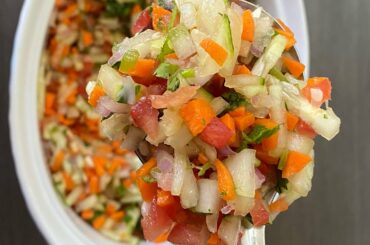 #shorts viral Tiktok salad | cucumber salad |kachumber salad | weight loss recipe