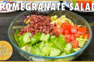 Pomegranate Salad | Quick and Easy Healthy Recipe