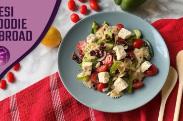 Easy Greek Salad Recipe with Feta Cheese | Healthy & Nutritious Salad Dressing Recipe