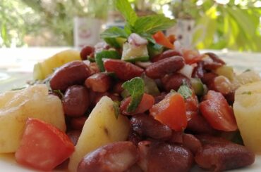 How to make lobia Chat|Lobia Salad Recipe|Healthy Salad Recipe