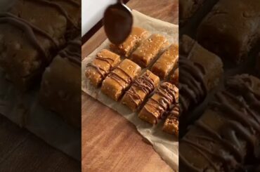 Peanut Butter Bars - Healthy Recipes #Shorts