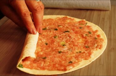You Must Try This New Ground Meat Recipe | Tortilla Wraps