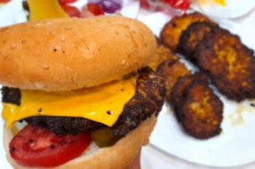 sandwich - easy recipe for potato cheese burger - traditional sandwich recipe