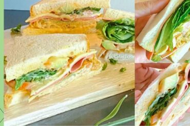 Viral Sandwich Recipe - The Best Healthy Sandwich Recipe EVER - Easy & Quick Delicious Sandwich