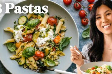3 HEALTHY PASTA Recipes that Are Actually Delicious!