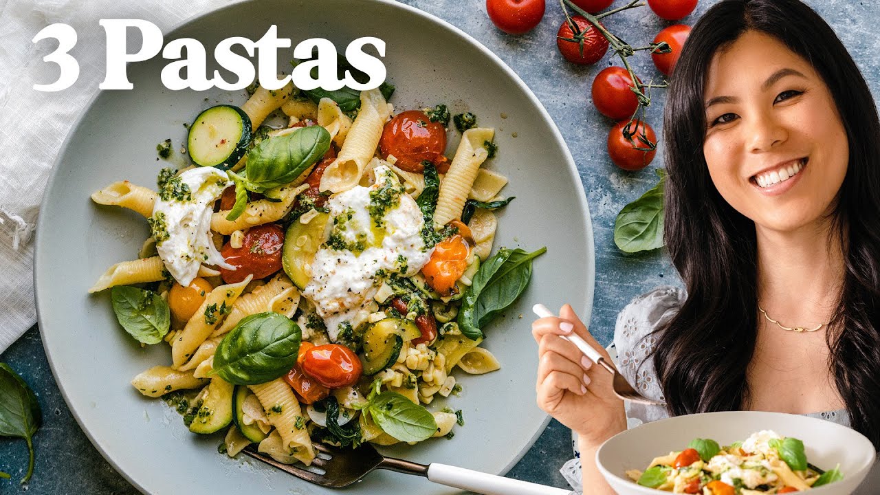 3 HEALTHY PASTA Recipes that Are Actually Delicious! 3 HEALTHY PASTA Recipes that Are Actually Delicious!