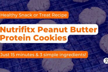 Peanut Butter Protein Cookies | Fitness + Weight Loss Recipes