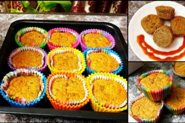 Healthy Breakfast Muffins For Weight Loss | #Naario Vegetable Muffins | Multigrain Flour Veg Muffins