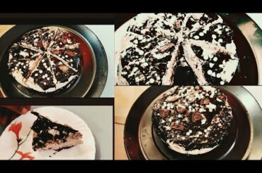 Ice cream cake recipe | icecream  sandwich recipe | Oreo ice-cream cake | No bake icecream cake