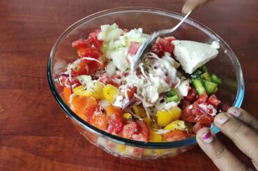 Vegetable Salad For Weight Loss/Super & Healthy Delicious Salad Recipe/Veg Salad/FOODIE FOREVER
