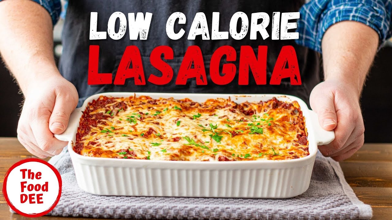The Best Homemade Low Calorie Lasagna Recipe The Best Homemade Low Calorie Lasagna Recipe