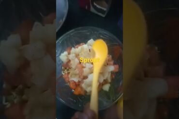 Sprout Chaat || #shorts || Healthy breakfast recipes ||