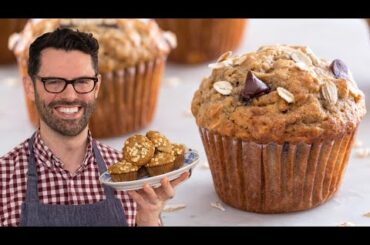 Amazing Oatmeal Banana Muffins Recipe | SO Easy!!!