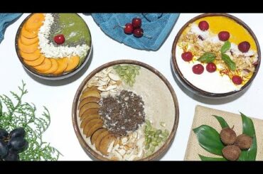 5 min Smoothie recipes||| Easy Breakfast recipes||| Healthy and Nutrious Smoothies|||