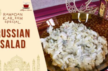 Russian salad| Tasty & Healthy Salad recipe| Russian salad in easy way| Cook with Ashiyana Hamara