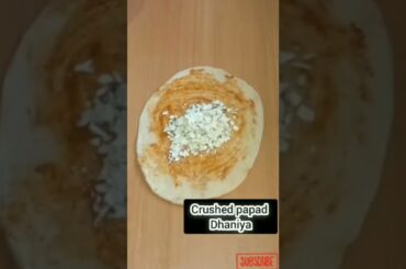 papad ka paratha #shorts #ashortaday #treatsforyou