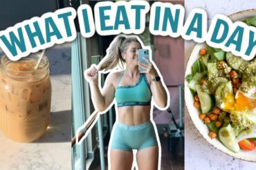 WHAT I EAT IN A DAY (realistic, healthy recipes)
