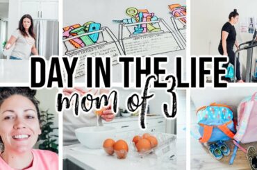 MOM OF THREE- DAY IN THE LIFE | HEALTHY RECIPES | PREPPING FOR SUMMER | CLEAN WITH ME