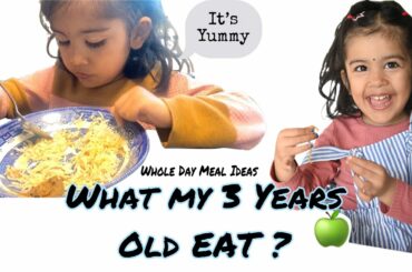 [Sub] What my 3 Years Old EAT in a Day? Healthy Recipes and Baby Food Ideas | Baby Eating herself