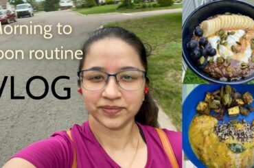 TAMIL VLOG Morning to Noon routine | Mom Vlogger |Healthy recipes for Breakfast & Lunch | MomCafe