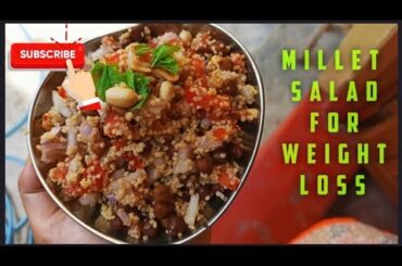 FOXTAIL Millet Salad Recipes for Weight Loss [Healthy Indian Starters by Ravneet Bhalla]
