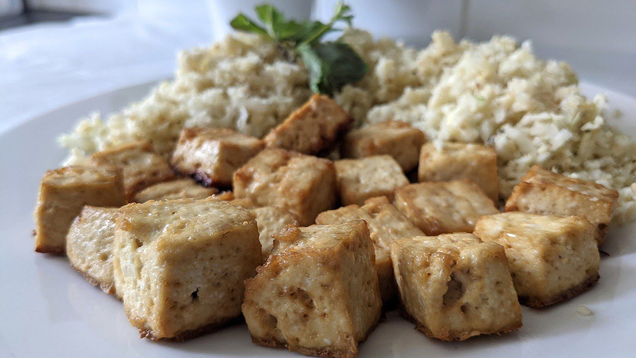 Keto crispy tofu / Keto lunch recipes Keto crispy tofu / Keto lunch recipes