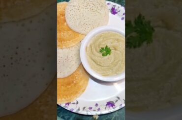 instant healthy breakfast recipe l instant set dosa #shorts #recipesforbeginners #setdosa