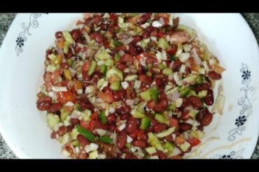 Healthy Red Bean Salad Recipe By Shagufta Bakhtiar Kitchen