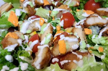 SOUTHWEST CHICKEN SALAD/HEALTHY FITNESS MEALS