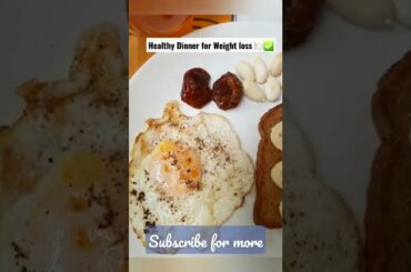 Healthy Breakfast For Weight Loss|High Protein Breakfast|Bread With Peanut Butter|#shorts #breakfast